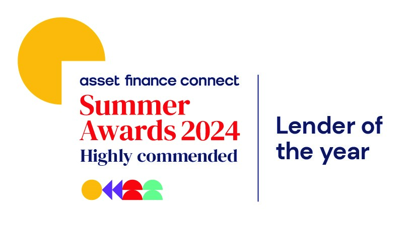 Asset Finance Connect Summer Awards 2024. Lender of the year award